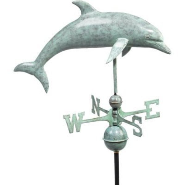 Good Directions Good Directions Dolphin Weathervane, Blue Verde Copper 9507V1